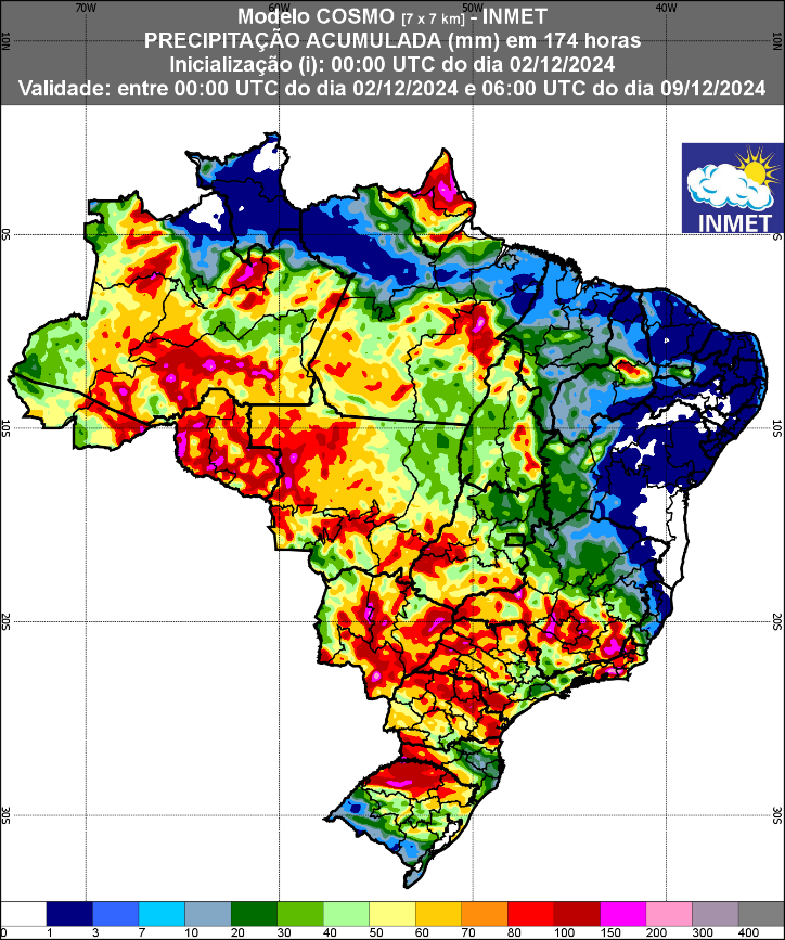 Previsão de chuva